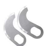 High Speed Stainless Steel Material Steel Fan Blades Highly Resistant