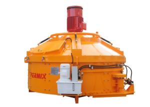 China Planetary Large Capacity Concrete Mixer High Homogenization Mixing PMC1000 factory