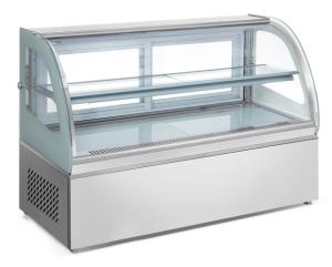 China Anticorrosive Pastry Table Top Cake Display Chiller Practical Glass Material factory