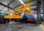 Economical Floating Dredge Easy Installation High Performance Alloy Cutter
