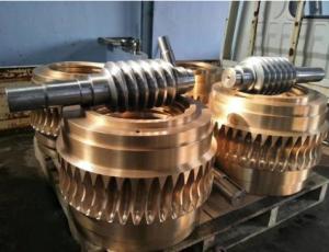 China OD 400mm Flanged Cast Bronze Bushings Bearings SGS ROHS factory