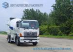 12M3 Hino 700 Beton Mixer Truck 410Hp ZF Reducer Rexroth Pump And Motor