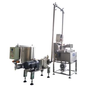 High Professional Small Automatic Chocolate Enrobing Machine Line