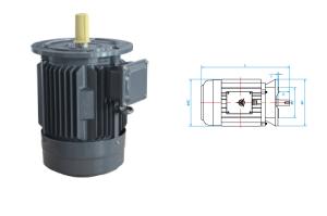 China W/ Inverter Asynchronous Inverter Motors Impedance Source Cast Iron factory