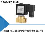 Low Power 1 2 Inch Water Solenoid Valve 24vdc 220VAC 230VAC Eco Friendly