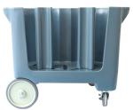 SGS Adjustable Dish Caddies Equipped With 5" Swivel Caster