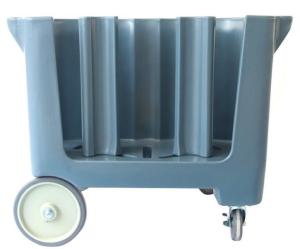 China SGS Adjustable Dish Caddies Equipped With 5&quot; Swivel Caster factory