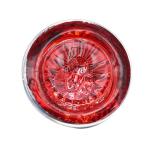 Road Safety Road Marking Glass LED Road Studs Solar Reflective Cat's Eye Lights