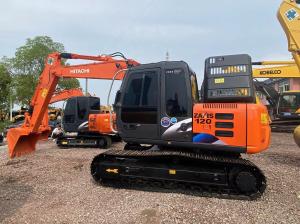 China Used Hitachi ZX120 Second Hand Hitachi Excavator 12ton Hydraulic 3.4 - 5.5km/H factory