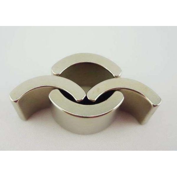 China Kellin Neodymium Magnet Arc High Power Arc Magnet NdFeB N42 Axial Segment Quality Neo Arc For Industrial factory