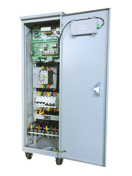 Three Phase Voltage Stabilizer For autotransformer and Frequency modulation