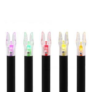 China Red Yellow Green Blue Orange Purple Muti Color 6.2mm (Id.245&quot;) Arrow Lighted Nocks factory