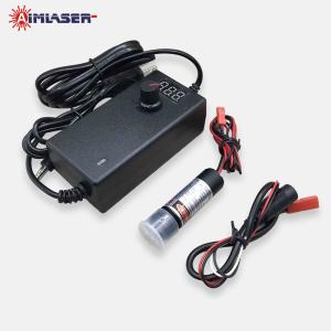 China Powell Lens Machine Vision Laser Inspection 520nm 30mW Focus Adjustable factory