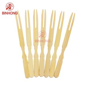 China Disposable Moso Bamboo 9cm Fruit Skewer Sticks on sale