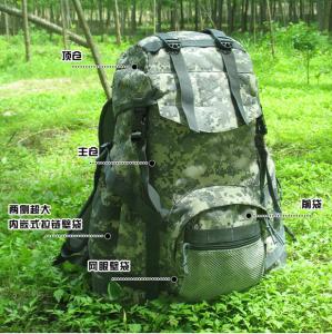 China Hot sale nylon 600D hiking backpack factory