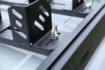 Installation Gutter Clamp Mounting Black Multifunctional Roof Rack for Jeep