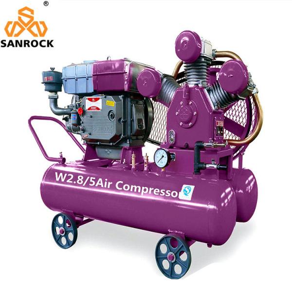 Piston Air Compressor Portable Air Compressor Machine Diesel Industrial Air