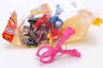 Household Red Drying Socks Towels Clothes Hanger Plastic Clothespins