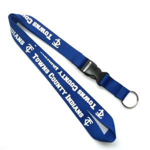 China Fashion White Logo Custom Neck Strap Lanyard Eco Friendly 800 X 100 X 20 mm factory