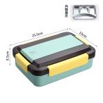 304 Stainless Steel 4 Compartment Children Bento Lunch Box For Kids Food