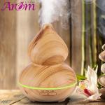 Light Wood Grain Cool Mist Humidifier