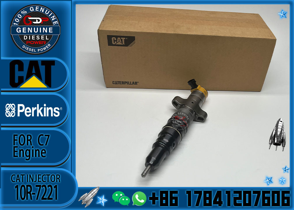 High Quality Warranty Guaranteed Factory Price C7 Common Rail Injector 10R-7221 387-9434 For Cat C9 Engine