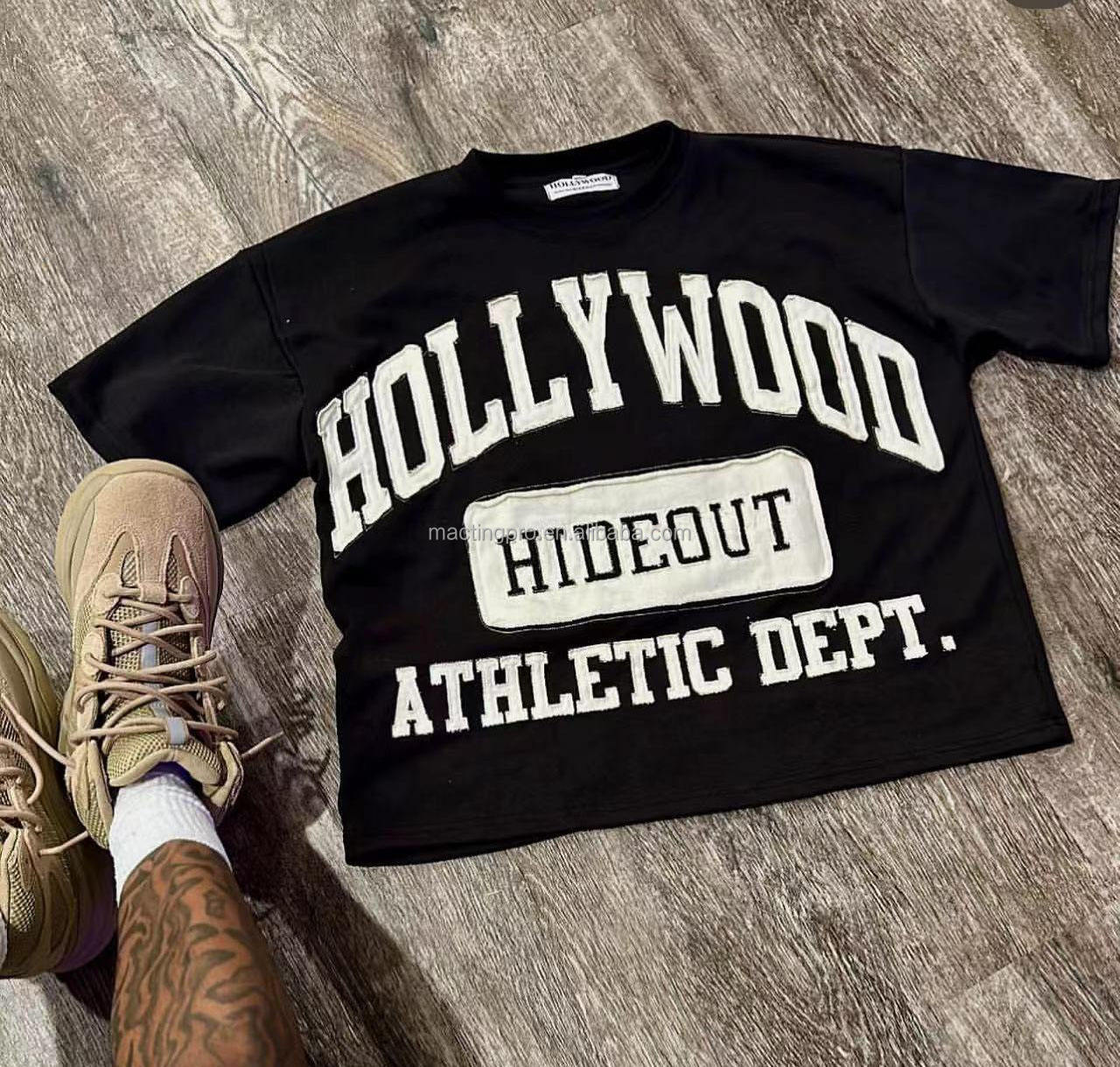 Support 7 Days Sample Order Lead Time for Custom Men's Oversized Drop Shoulder T-shirt