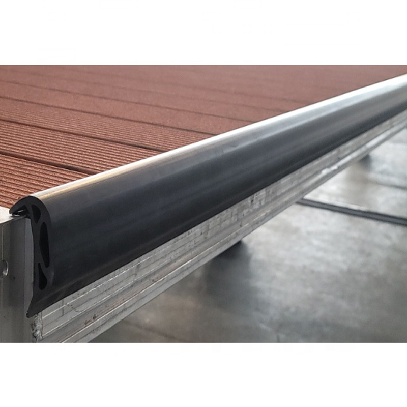 ISO/TS 16949 Certified Heavy-Duty EPDM Rubber Dock Bumper for Marinas and Boat Docks