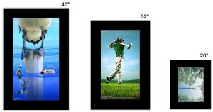 China PC 22 Inch Interactive Touch Screen Digital Signage , Wall Mount LCD Display factory