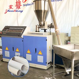 Automation Plastic Pipe Machine with Pipe Specification 75-160 and Extruder 65