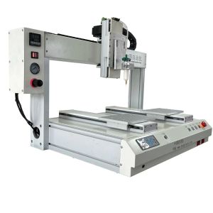 Desktop 4 Axis Automatic Soldering Machine with 220V 5A for PCB Assembly