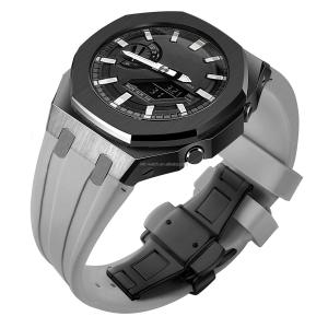 China Casio Watch Modified Case And 316l Stainless Steel Watch Band For G Shock Ga2100 factory