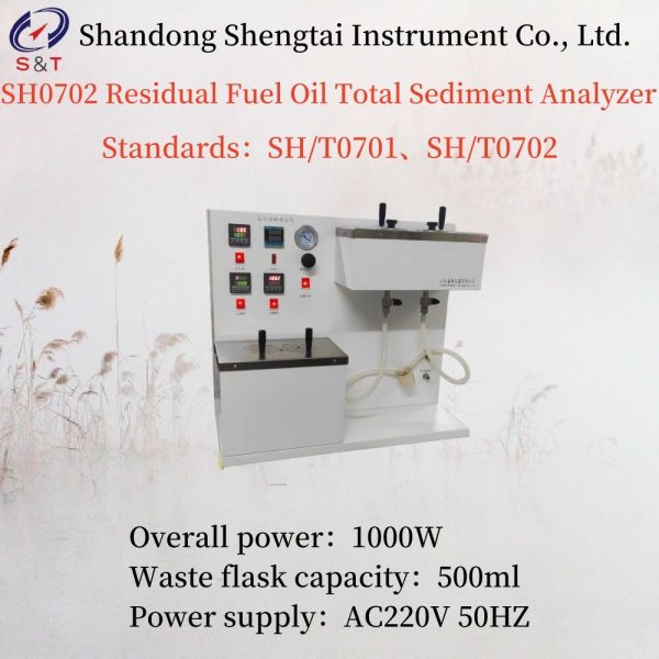 ASTM D4870 Test Range 0.5% M/M Residual Fuel Oil Total Sediment Analyzer Overall