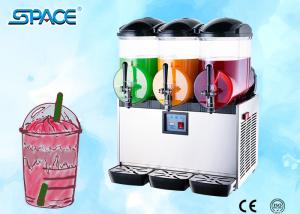 China Triple Tanks Restaurant Frozen Drink Machine , Countertop Slush Machine factory