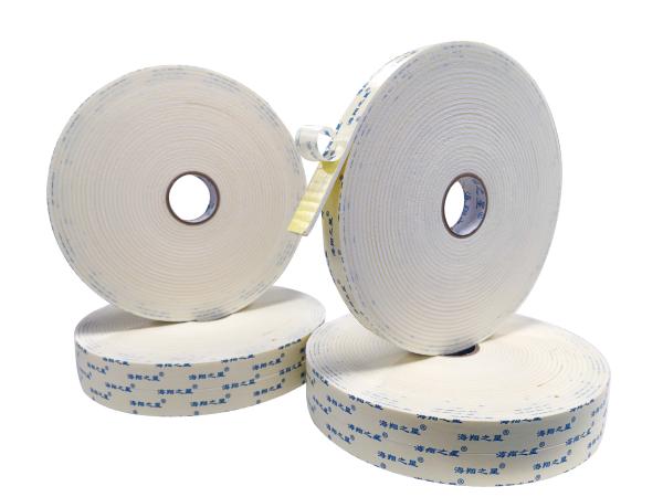 China Pressure Sensitive Self Adhesive Double Sided Sponge Tape For Construction Decoration factory