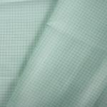 98% Polyester 2% Carbon Fiber 5mm Conductive Grid ESD Fabric Green