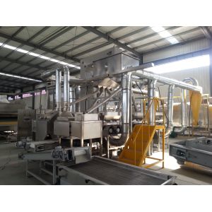 Roasted Chickpeas Peanut Peeling Machine Half Splitting Machine No Pollution