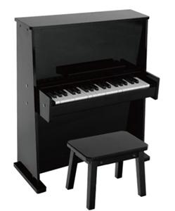 China 37 Key Upright Toy wooden piano Kid toy mini piano with stool U37B factory