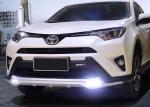 TOYOTA 2016 RAV4 Plastic Front Car Bumper Guard With LED Light And Rear Guard