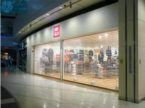 China Polycarbonate Transparent Shutter Door factory