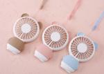 Handy desk led light fan / rechargeable battery operated tower fan with light