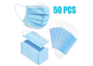 China Against Germs Disposable Respirator Mask 3 Ply Protecting Health Protective factory
