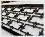 SS304 Gold Hairline Black Hairline Stainless Steel Screen Decoration Room