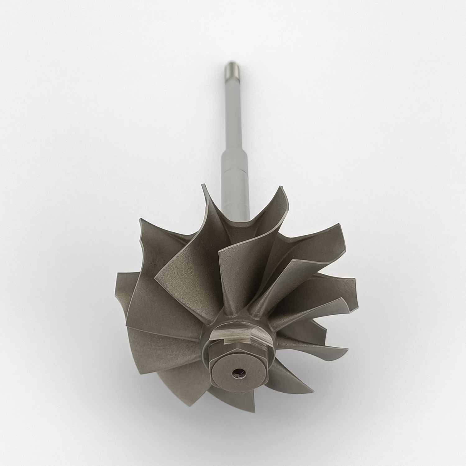 MS-TECH Turbo GTP38R Upgrade Turbine Wheel Shaft 445604-0614 For 739619-5004 Ind76.2mm Exd 67.7mm Blades 10