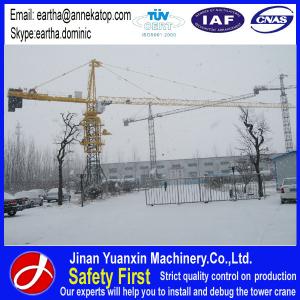 China China factory supply 8t load QTZ80-6010 good price tower crane factory