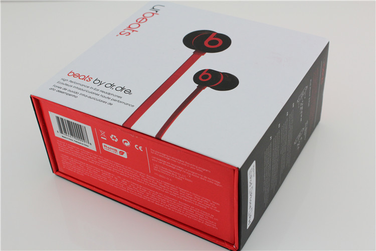 Beats by Dr. Dre Urbeats In-Ear Headphones - Black/Red Beats Urbeats Earbuds In Ear Wired Headphones With Remote&MIC in