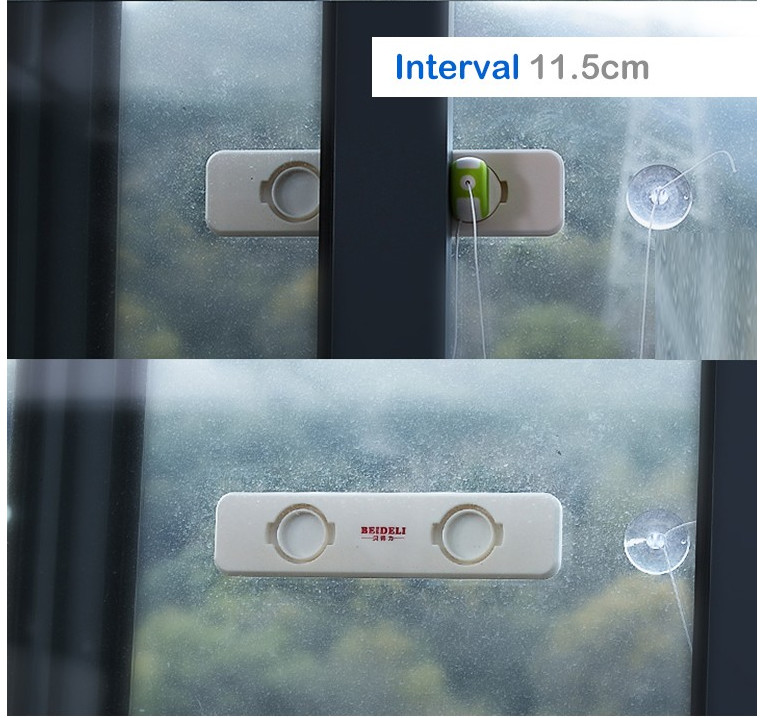 Baby Double Gears Sliding Safety Locks BY18SDWYMYCS17 For Refrigerator