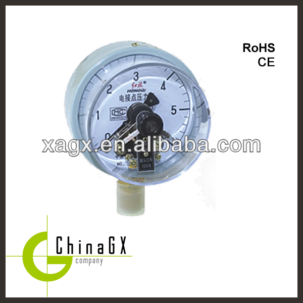 40mm To 150mm Fluid Level Meter Ss316 Pressure Gauge Corrosion Proof