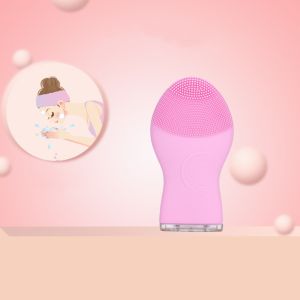 Waterproof Soft Electric Facial Cleanser 1200 MAh Rechargeable