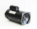 Square Flange Pool Pump General Purpose Electric Threaded Shaft ODP Single Phase